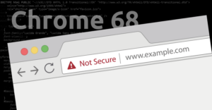 Chrome 68 not secure flags